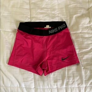 Nike pro shorts